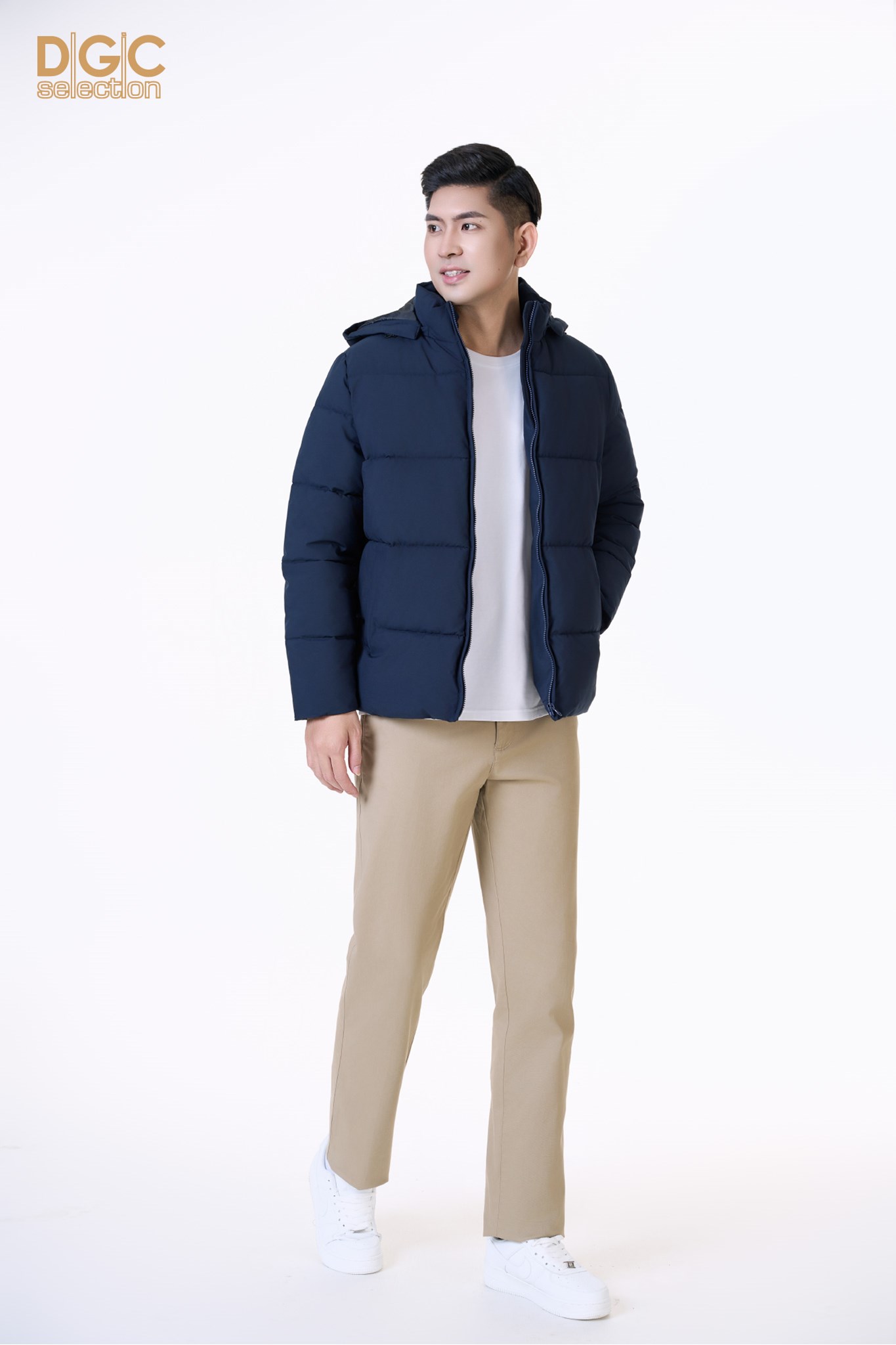 Ảnh của Áo jacket nam 3 lớp dáng ngắn